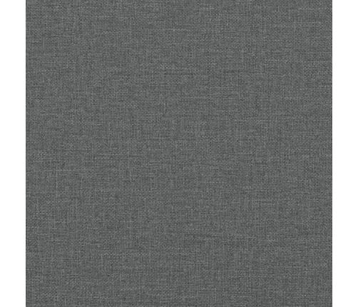 Atsperu Gulta Ar Matraci, Tumši Pelēka, 90X190 Cm, Audums Vidaxl
