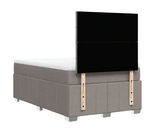 Kontinentaalvoodi Madratsiga, Pruunikashall, 120X200 cm Kangas