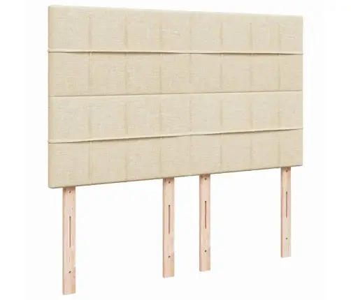 Kontinentaalvoodi Madratsiga, Kreemjas, 160X200 cm Kangas