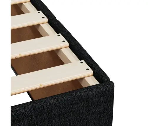 Kontinentaalvoodi Madratsiga, Must, 160X200 cm Kangas