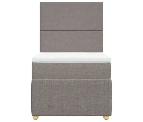 Kontinentaalvoodi Madratsiga, Pruunikashall, 80X200 cm Kangas