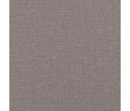 Atsperu Gultas Rāmis Ar Matraci, Pelēkbrūns, 80X200 Cm, Audums Vidaxl