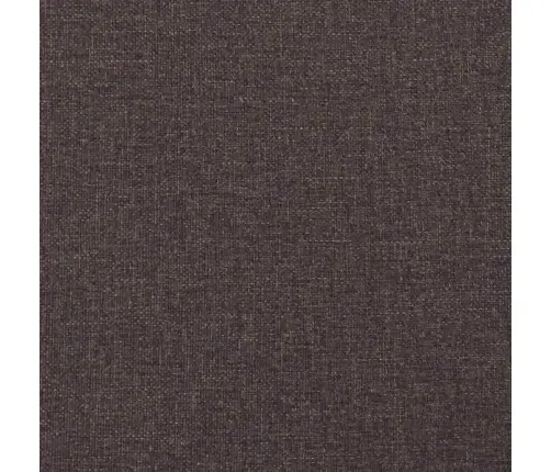 Atsperu Gulta Ar Matraci, Tumši Brūna, 90X190 Cm, Audums Vidaxl