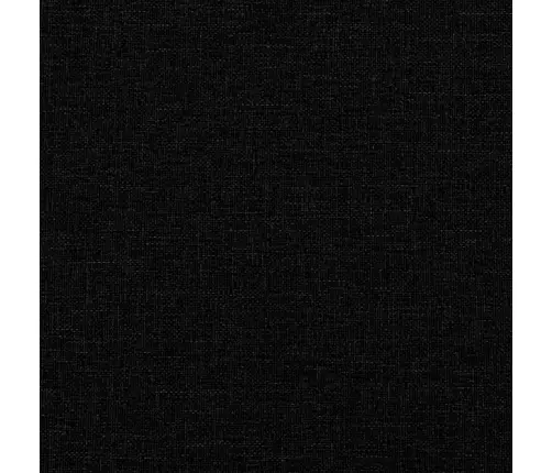 Atsperu Gultas Rāmis Ar Matraci, Melna Audums, 100X200 Cm Vidaxl