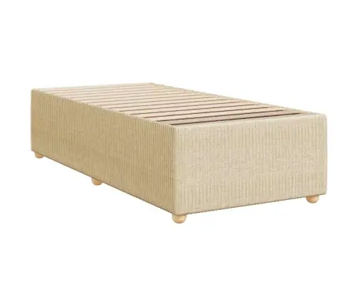 Kontinentaalvoodi Madratsiga, Kreemjas, 100X200 cm Kangas