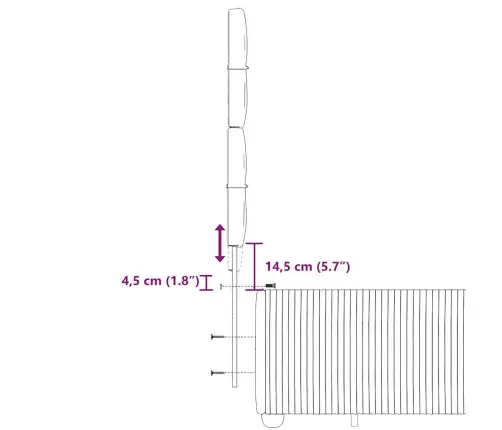 Lova Su Spyruoklėmis Ir Čiužiniu, Ruda, 200X200 cm Audinys
