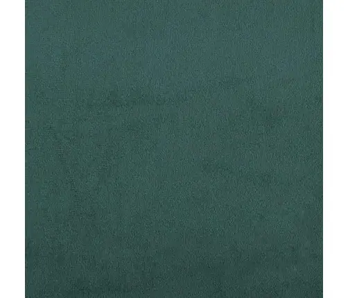 Lova Su Spyruoklėmis Ir Čiužiniu, Žalia, 80X200cm Aksomas
