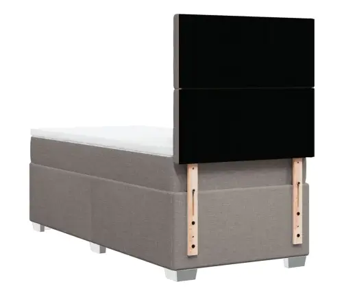 Kontinentaalvoodi Madratsiga, Pruunikashall, 90X190 cm Kangas