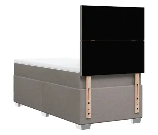 Kontinentaalvoodi Madratsiga, Pruunikashall, 100X200 cm Kangas