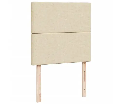 Kontinentaalvoodi Madratsiga, Kreemjas, 100X200 cm Kangas