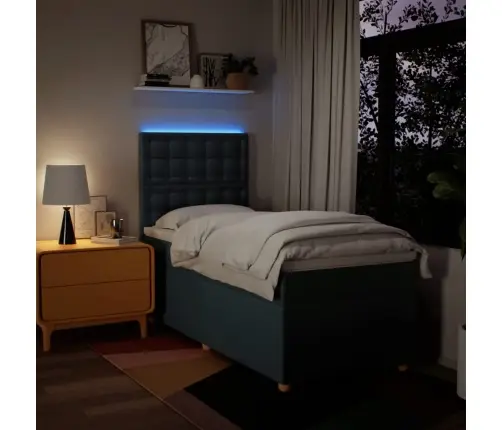 Kontinentaalvoodi Madratsiga, Sinine, 80X200 cm Kangas