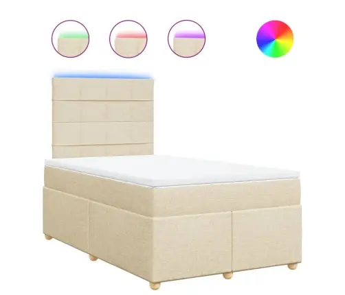 Kontinentaalvoodi Madratsi, Kreemjas, 120X190 cm Kangas