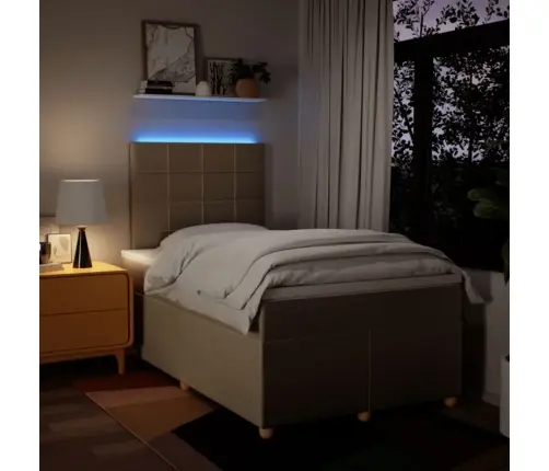 Kontinentaalvoodi Madratsi, Kreemjas, 120X190 cm Kangas