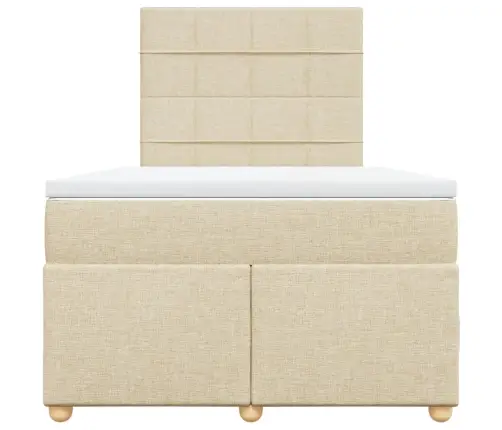 Kontinentaalvoodi Madratsi, Kreemjas, 120X190 cm Kangas