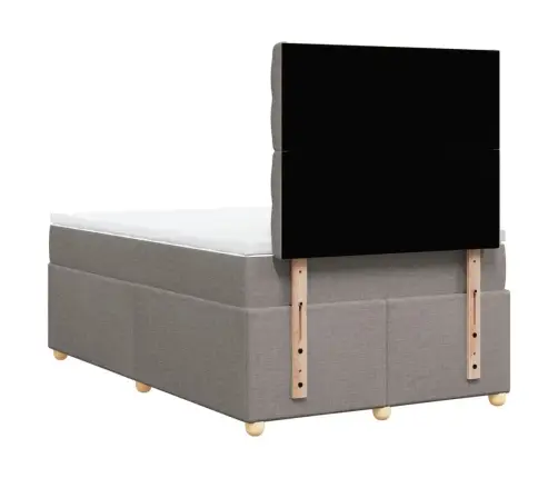 Kontinentaalvoodi Madratsiga, Pruunikashall, 120X190 cm Kangas