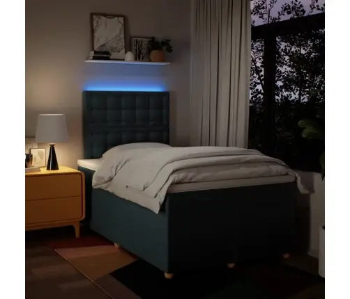 Kontinentaalvoodi Madratsiga, Sinine, 120X200 cm Kangas