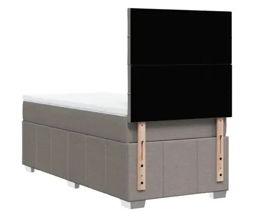 Kontinentaalvoodi Madratsiga, Pruunikashall, 80X200 cm Kangas