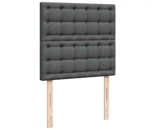 Kontinentaalvoodi Madratsiga, Tumehall, 80X200 cm Kangas