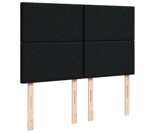 Kontinentaalvoodi Madratsiga, Must, 140X200 cm Kangas