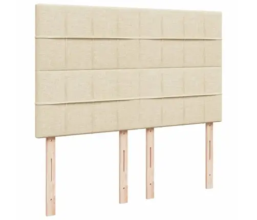 Kontinentaalvoodi Madratsiga, Kreemjas, 160X200 cm Kangas