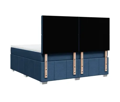 Kontinentaalvoodi Madratsiga, Sinine, 180X200 cm Kangas