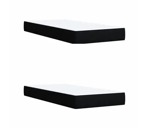 Atsperu Gultas Rāmis Ar Matraci, Melna Audums, 200X200 Cm Vidaxl Atsperu Gultas Rāmis Ar Matraci, Melna Audums, 200X200 Cm Vidaxl