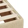Atsperu Gultas Rāmis Ar Matraci, Krēmkrāsas, 80X200 Cm, Audums Vidaxl Atsperu Gultas Rāmis Ar Matraci, Krēmkrāsas, 80X200 Cm, Audums Vidaxl