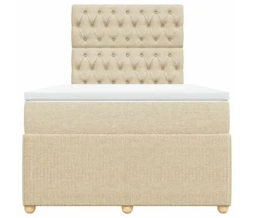 Kontinentaalvoodi Madratsi, Kreemjas, 120X190 cm Kangas