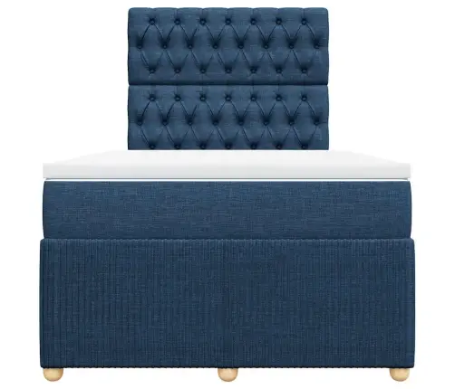 Kontinentaalvoodi Madratsiga, Sinine, 120 X 190 cm Kangas