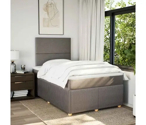 Kontinentaalvoodi Madratsiga, Pruunikashall, 120X200 cm Kangas