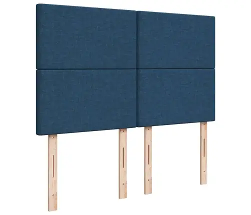 Kontinentaalvoodi Madratsiga, Sinine, 160X200 cm Kangas