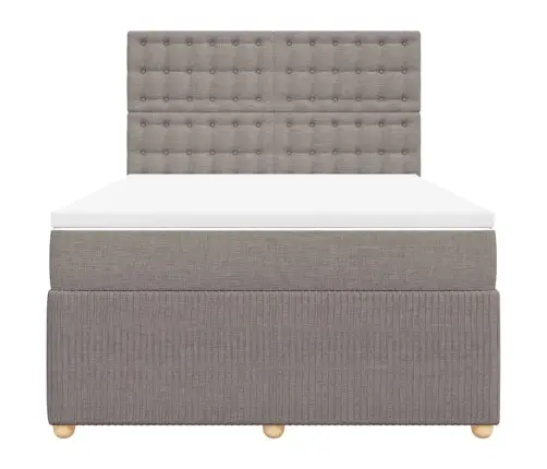 Kontinentaalvoodi Madratsiga, Pruunikashall, 160X200 cm Kangas