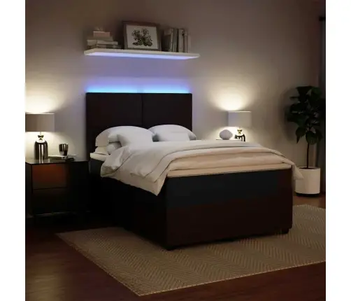 Atsperu Gulta Ar Matraci, Melna Samts, 140X190 Cm Vidaxl