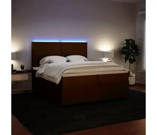 Kontinentaalvoodi Madratsiga, Roosa, 200X200 cm Samet