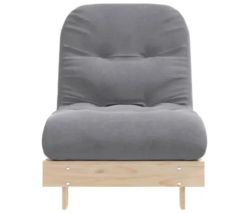 Futono Sofa-Lova Su Čiužiniu, 70X206X11cm Pušies Masyvas