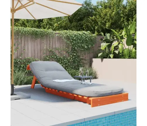 Futono Sofa-Lova Su Čiužiniu, Vaško Ruda, 70X206X11cm Pušis