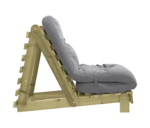 Magamismatt/Diivanvoodi, 70X206X11 cm Immutatud Männipuit