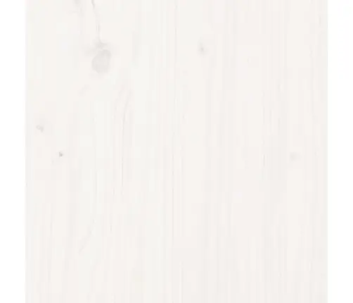 Dīvāngulta Ar Matraci, Balta, 90X206X11 Cm, Priedes Masīvkoks Vidaxl