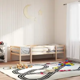 Bērnu Gultas Rāmis, 75X190 Cm, Priedes Masīvkoks Vidaxl