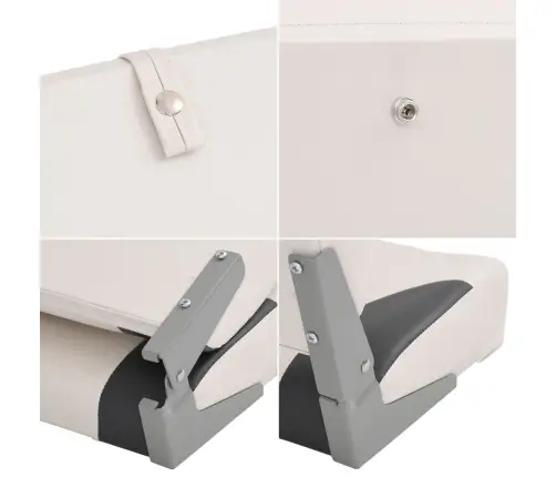 Laivas Sēdeklis Ar Fiksācijas Siksnu, Salokāms, 41X36X48 Cm Vidaxl