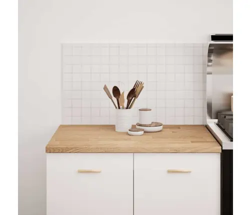 Virtuves Darba Virsma 80X63,5X2,7 Cm Ozola Masīvkoks Taisnstūra Vidaxl