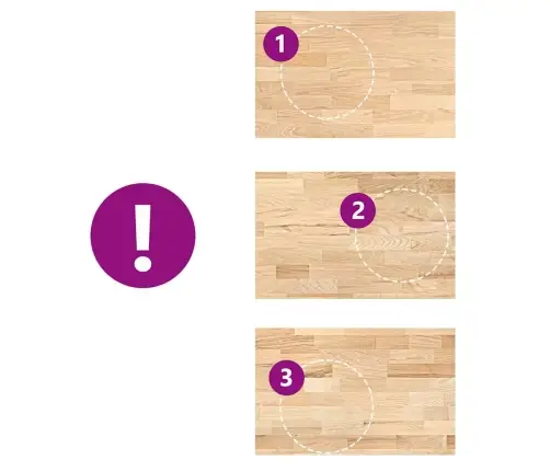 Virtuves Darba Virsma 100X63,5X2,7Cm Ozola Masīvkoks Taisnstūra Vidaxl