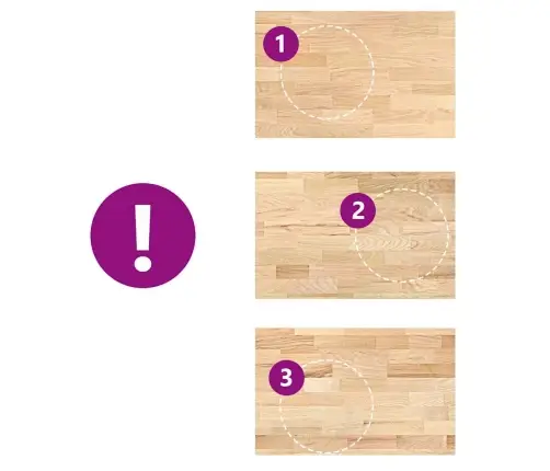 Virtuves Darba Virsma 100X63,5X4 Cm Ozola Masīvkoks Taisnstūra Vidaxl