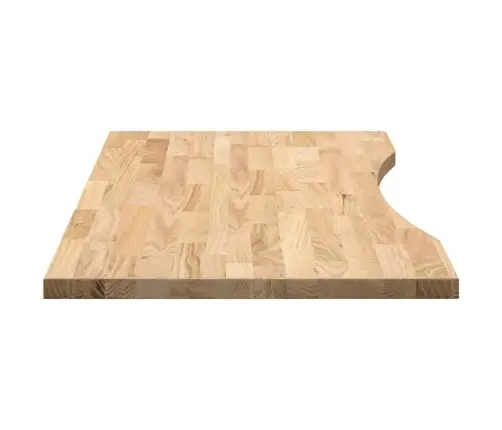 Rašomojo Stalo Stalviršis, Neapdorotas Ąžuolo, Stačiakampis