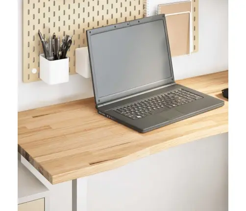 Galda Virsma Neapstrādāta 120X50X2,5 Cm Masīvkoka Vidaxl