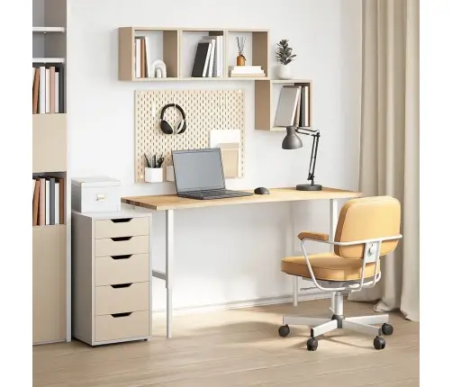 Galda Virsma Neapstrādāta 140X50X2,5 Cm Masīvkoka Vidaxl