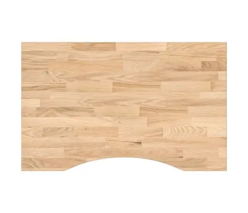 Galda Virsma Neapstrādāta 80X60X2,5 Cm Masīvkoka Vidaxl