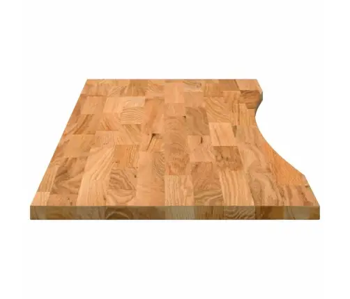 Lauaplaat, Helepruun, 140X60X2,5 cm Toekas Tammepuit Ristkülik