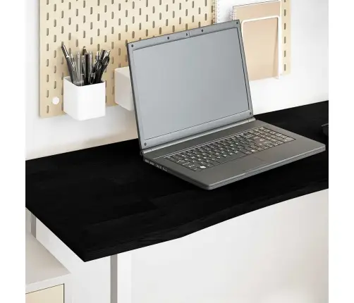 Lauaplaat, Tumepruun, 140X50X2,5 cm Toekas Tammepuit Ristkülik