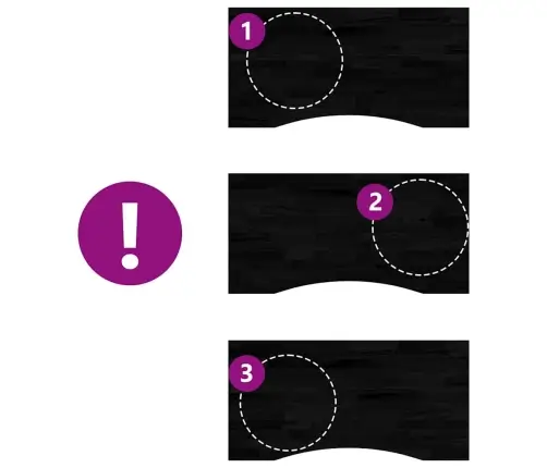 Rašomojo Stalo Stalviršis, Tamsiai Rudos, Ąžuolo, Stačiakampis